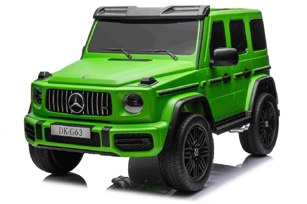 Dvoumístný džíp Mercedes G63 AMG 4x4, luxusní matová zelená
