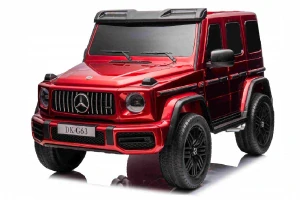 Dvoumístný džíp Mercedes G63 AMG 4x4, vínová metalíza