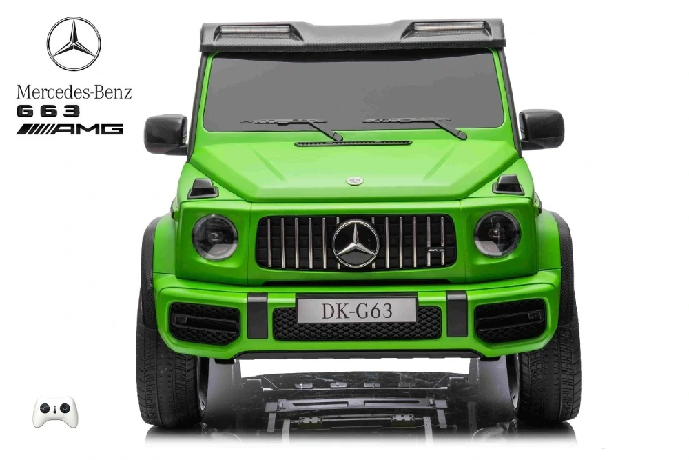 Dvoumístný džíp Mercedes G63 AMG 4x4, luxusní matová zelená
