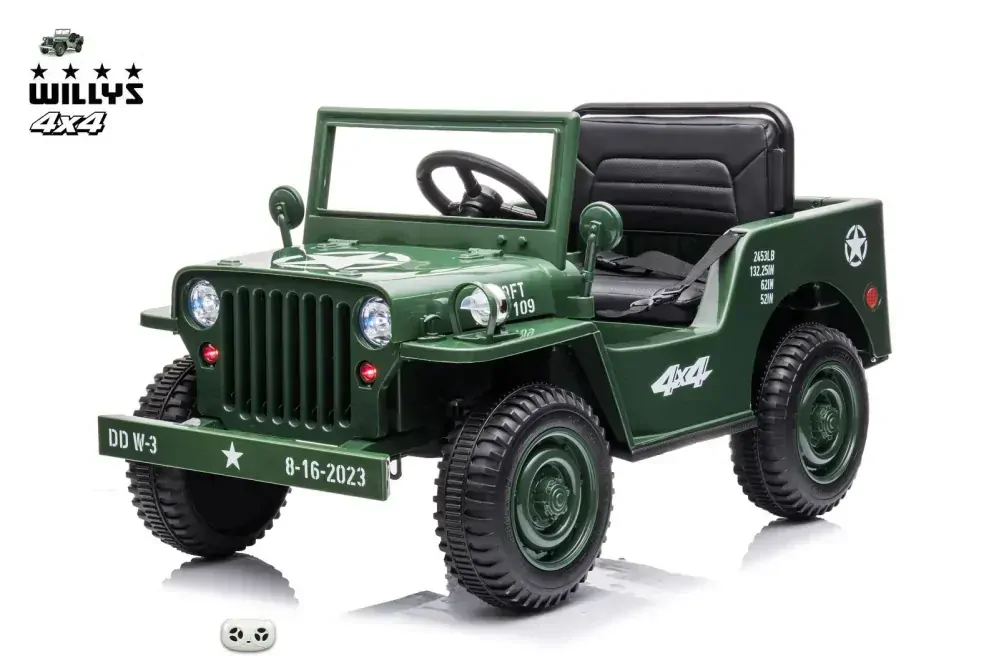 Jeep Willys s DO, 4x4, green army