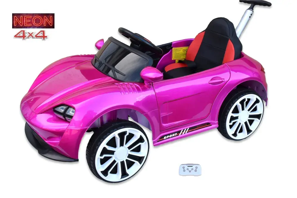 Neon Sport 4x4 s DO, vodící tyčí, lakovaný růžový