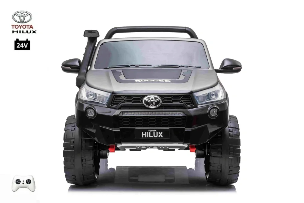 Toyota Hilux Rugged-X s DO, 24V, dvoumístná, šedostříbrná metalíza
