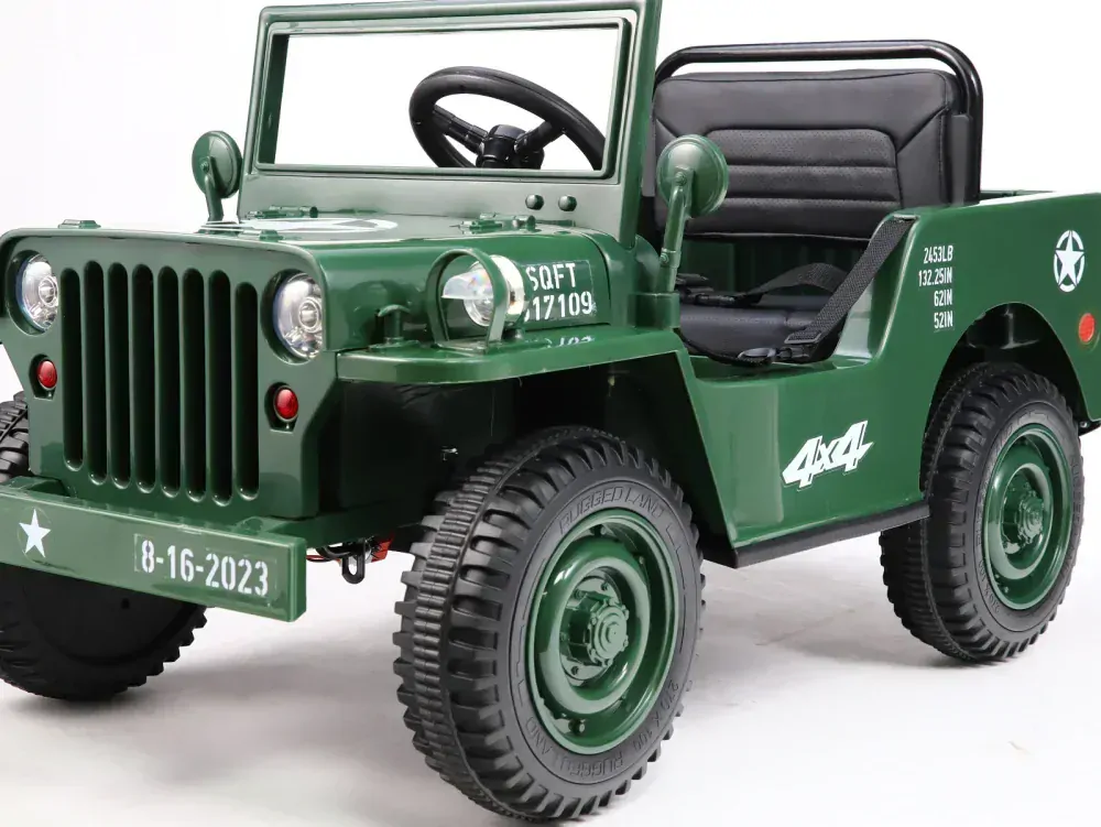 Jeep Willys s DO, 4x4, green army