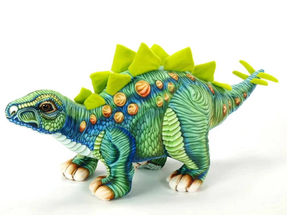 Plyšový dinosaurus Stegosaurus, délka 66cm, výška 33cm