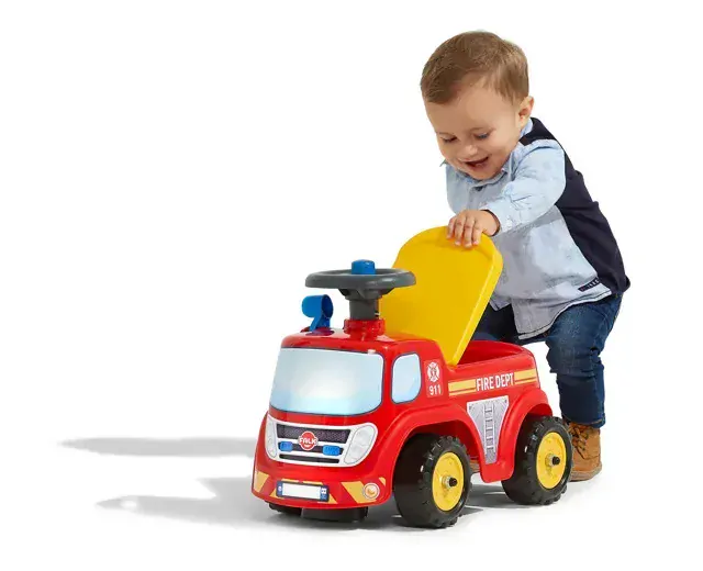 Odrážedlo hasičské auto, délka 55cm