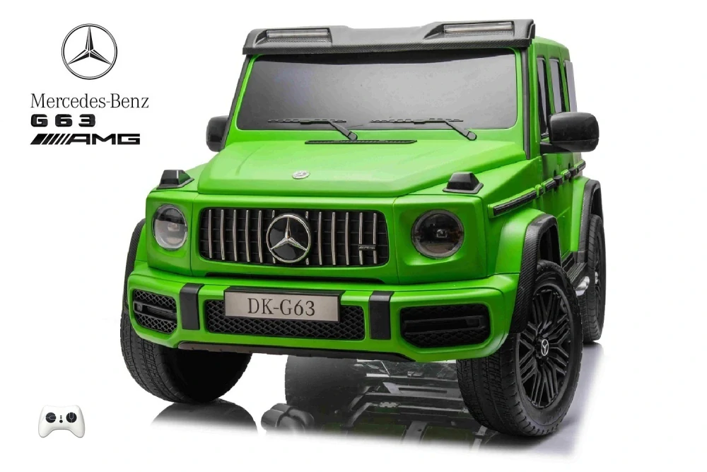Dvoumístný džíp Mercedes G63 AMG 4x4, luxusní matová zelená