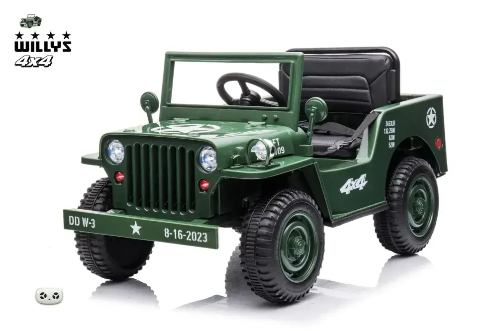 Jeep Willys s DO, 4x4, green army