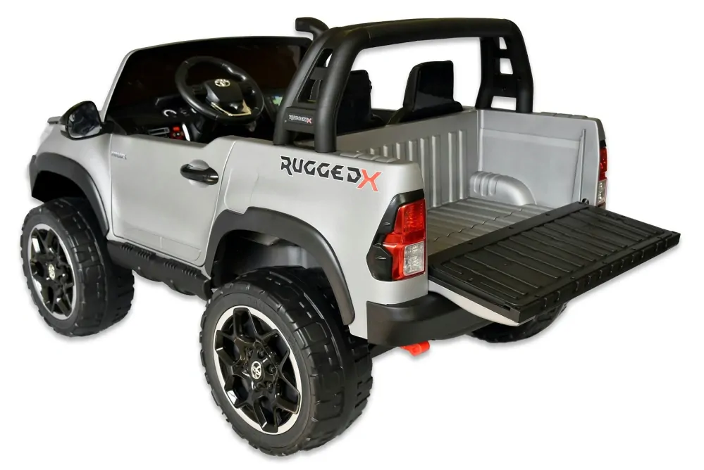 Toyota Hilux Rugged-X s DO, 24V, dvoumístná, šedostříbrná metalíza