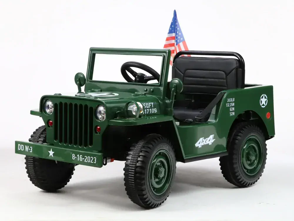 Jeep Willys s DO, 4x4, green army