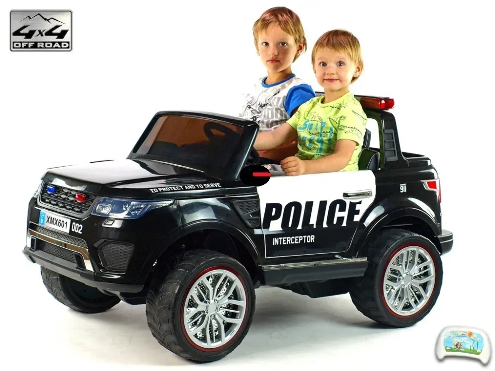 Dětský elektrický Rover policie 911 Interceptor, 4x4