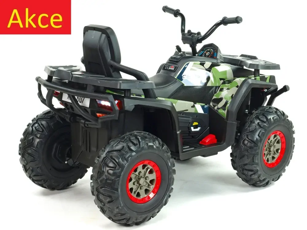 Dětská elektrická čtyřkolka Xmen, 4x4, Camo army