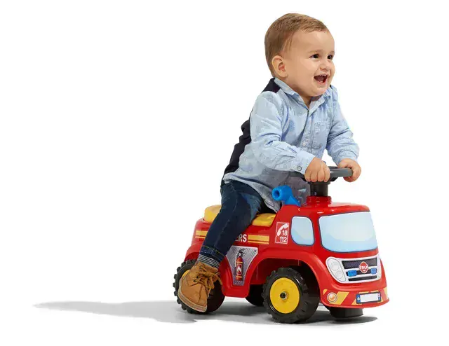 Odrážedlo hasičské auto, délka 55cm