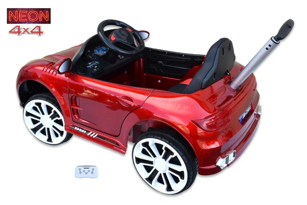 Neon Sport 4x4 s DO, vodící tyčí, lakovaný vínový