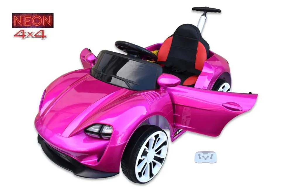 Neon Sport 4x4 s DO, vodící tyčí, lakovaný růžový