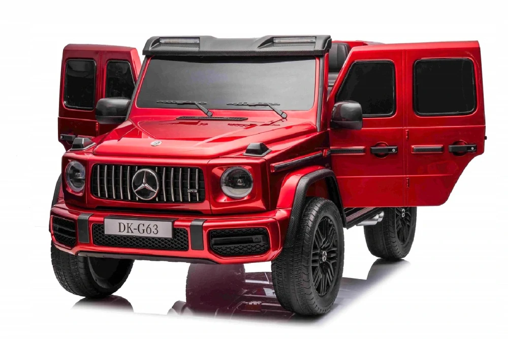Dvoumístný džíp Mercedes G63 AMG 4x4, vínová metalíza