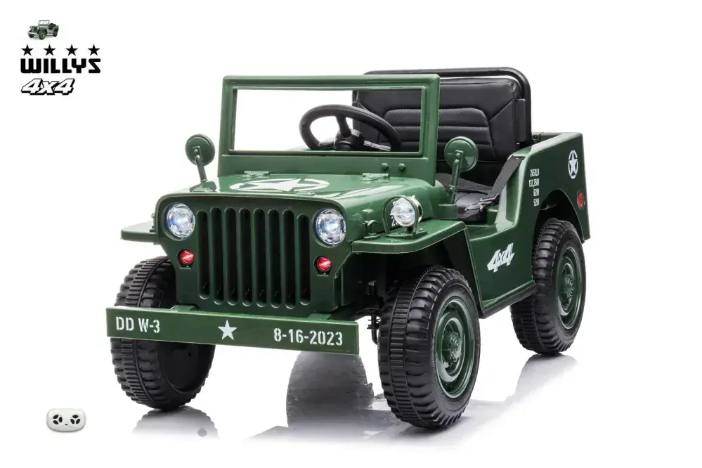 Jeep Willys s DO, 4x4, green army