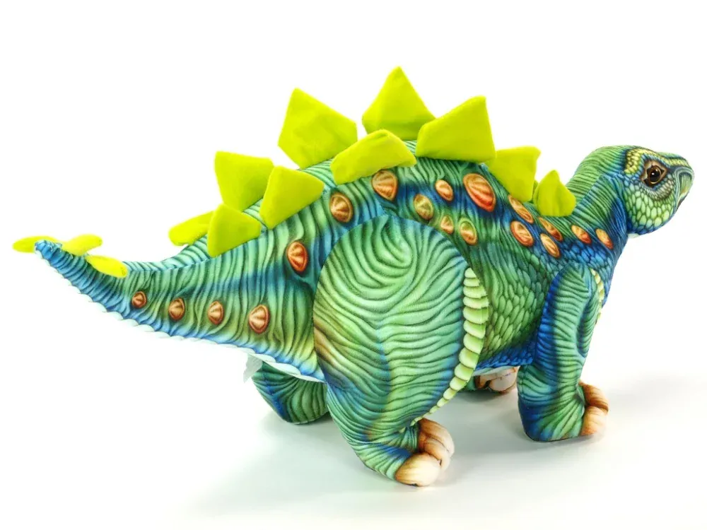Plyšový dinosaurus Stegosaurus, délka 66cm, výška 33cm