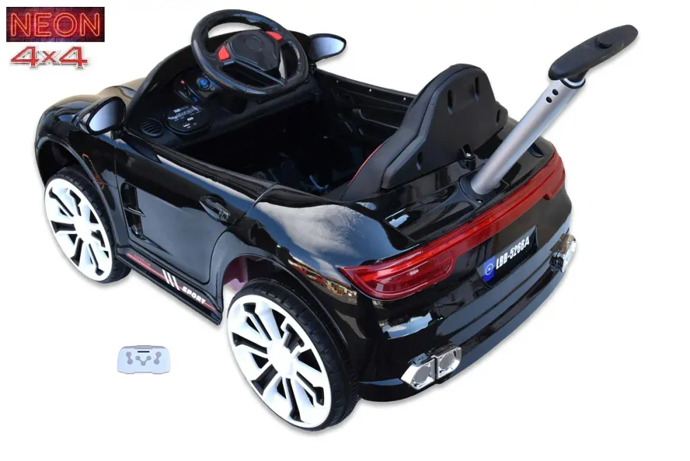 Neon Sport 4x4 s DO, vodící tyčí, lakovaný černý