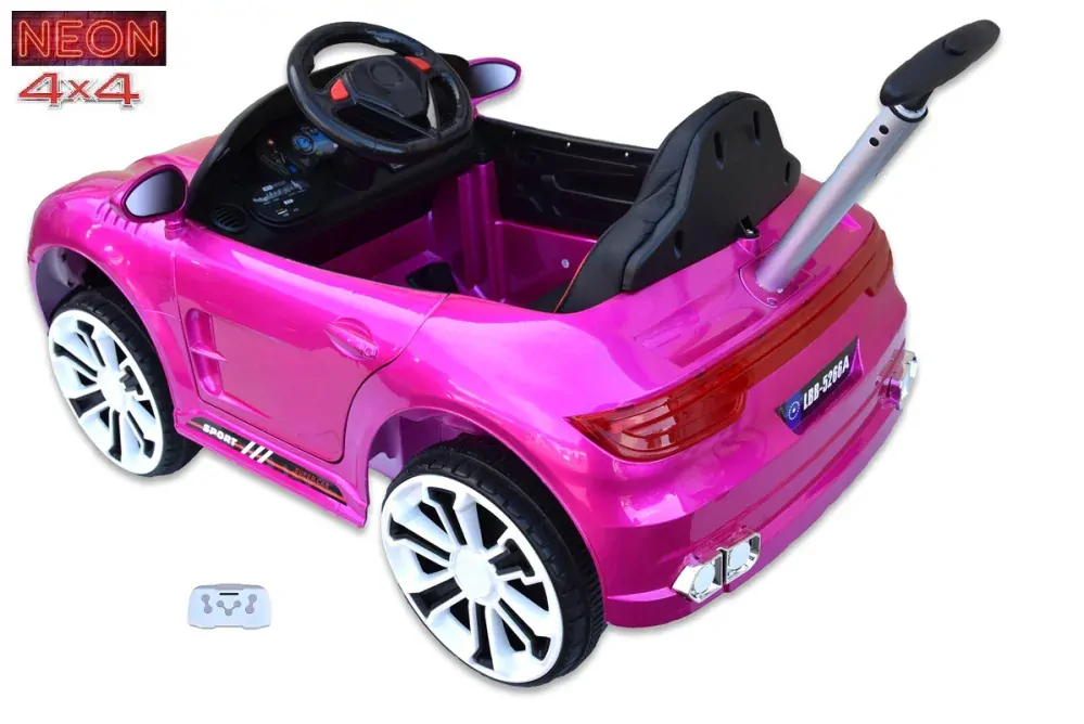 Neon Sport 4x4 s DO, vodící tyčí, lakovaný růžový
