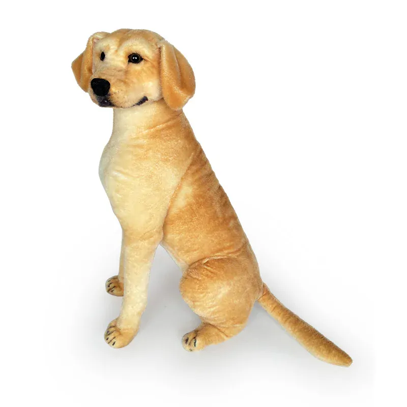 Plyšový sedící pes Labrador, 70cm